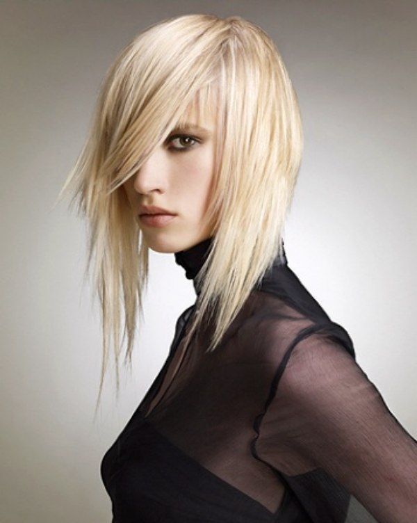 Futuristic short and long hairstyles