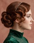 Coiffure romantique
