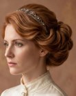 Chignon élégant