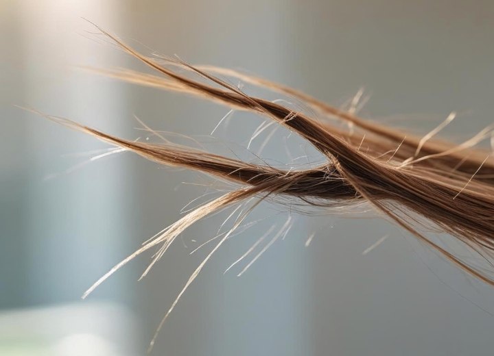 À quoi ressemblent les pointes des cheveux