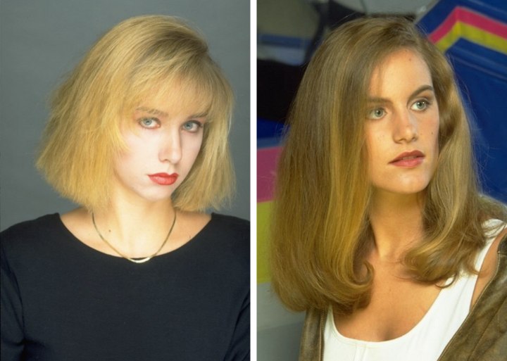 La mode capillaire des années 1990
