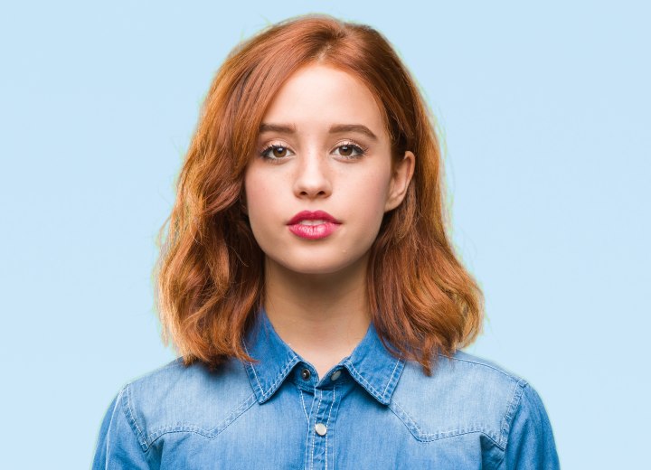 Fille aux cheveux roux