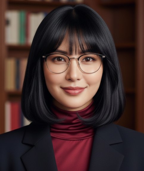 Carr&eacute; juste au-dessus des &eacute;paules