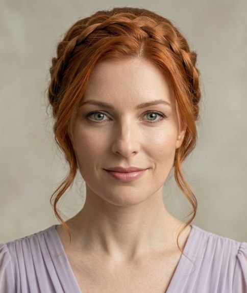 Coiffure &agrave; l&rsquo;allure naturelle et boh&egrave;me