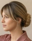 Chignon contemporain