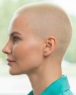 Coupe ras&eacute;e f&eacute;minine