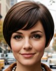 Coiffure style mod