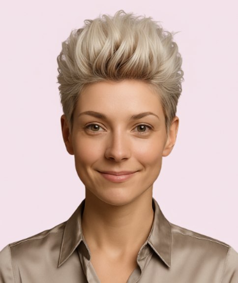 Coupe courte moderne pour femme