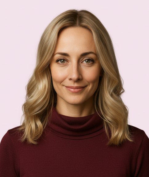 Longue coiffure avec des vagues pleines de caract&egrave;re