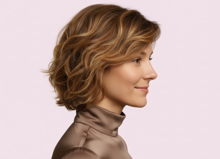 Carr&eacute; tendance avec d&eacute;grad&eacute; &ndash; Vue de c&ocirc;t&eacute;