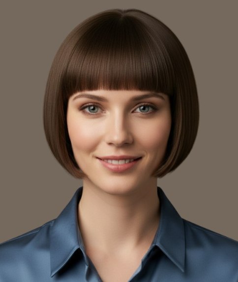 Carr&eacute; &agrave; la forme arrondie