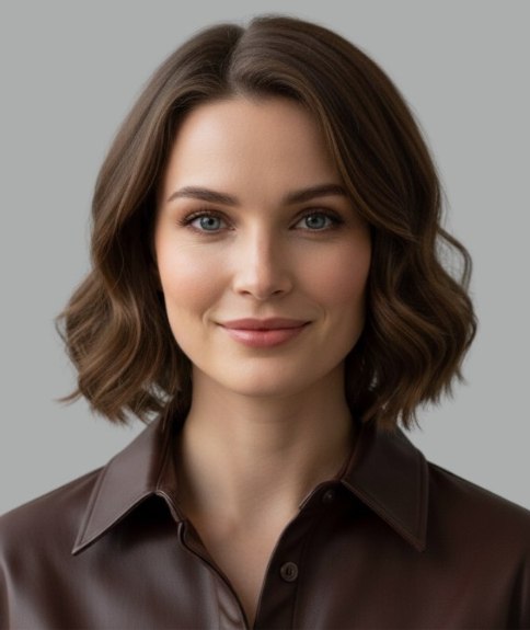 Carr&eacute; avec ondulations douces