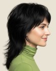 Coupe mullet f&eacute;minine