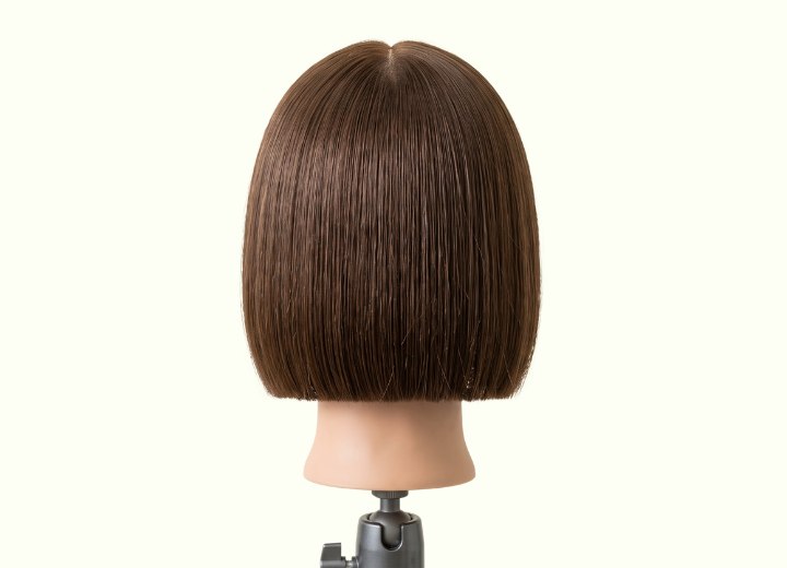 Medium haircut for more fullness