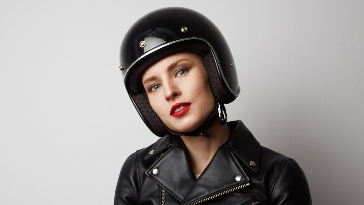 Helmet hair tips for motorcycle enthusiasts and a style that looks okay