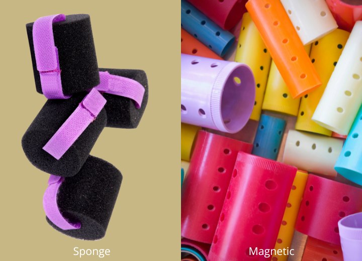 Sponge roller and magnetic rollers