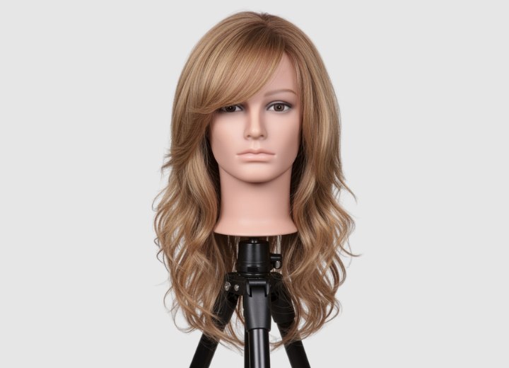 Long Lauren Conrad-inpisred hairstyle with loose curls