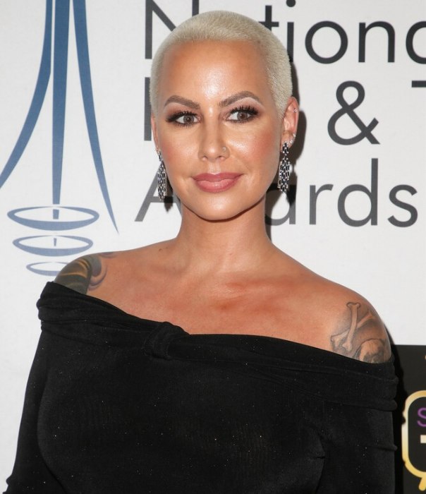 Why Amber Rose Is Bald Making A Fashion Statement With A Shaved Head