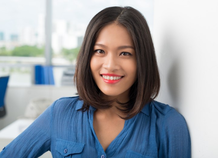 Friction between hair and blouse