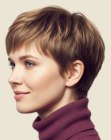 Pixie cut with personality