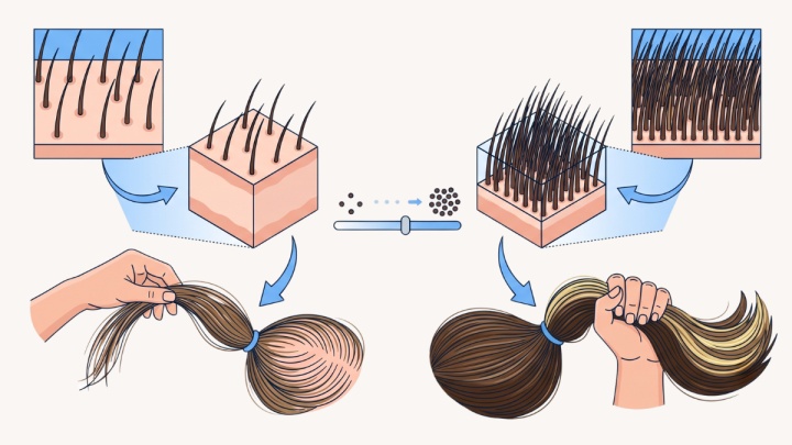Hair density