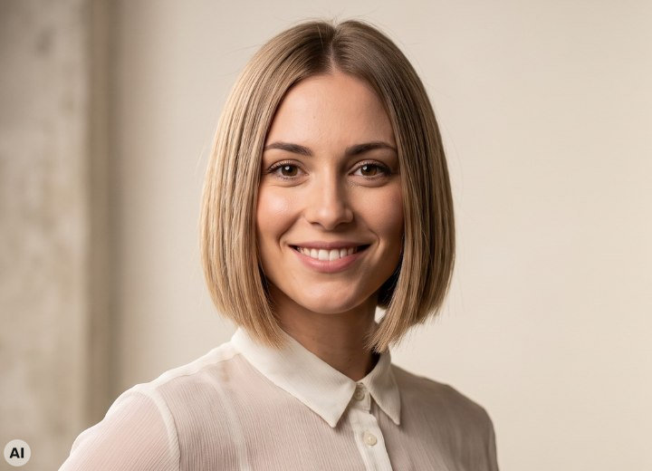 Hairstyle for fine hair