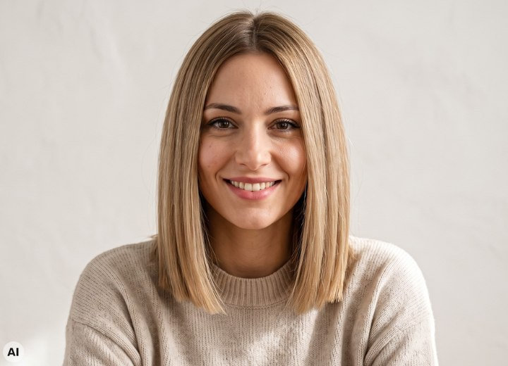 Hairstyle for thin hair