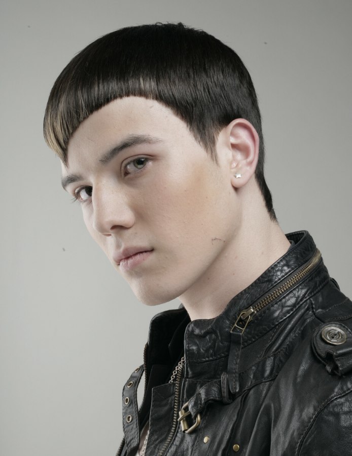 Men S Hairstyle For A Bad Boy Look