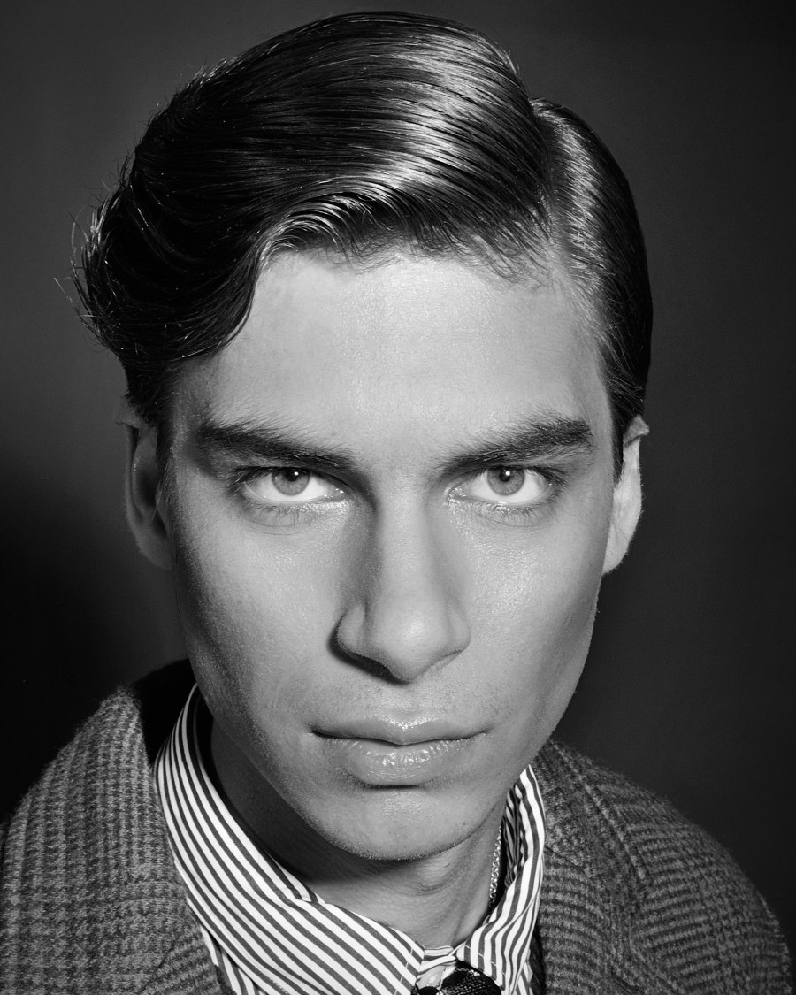 1956 men parting hairstyle
