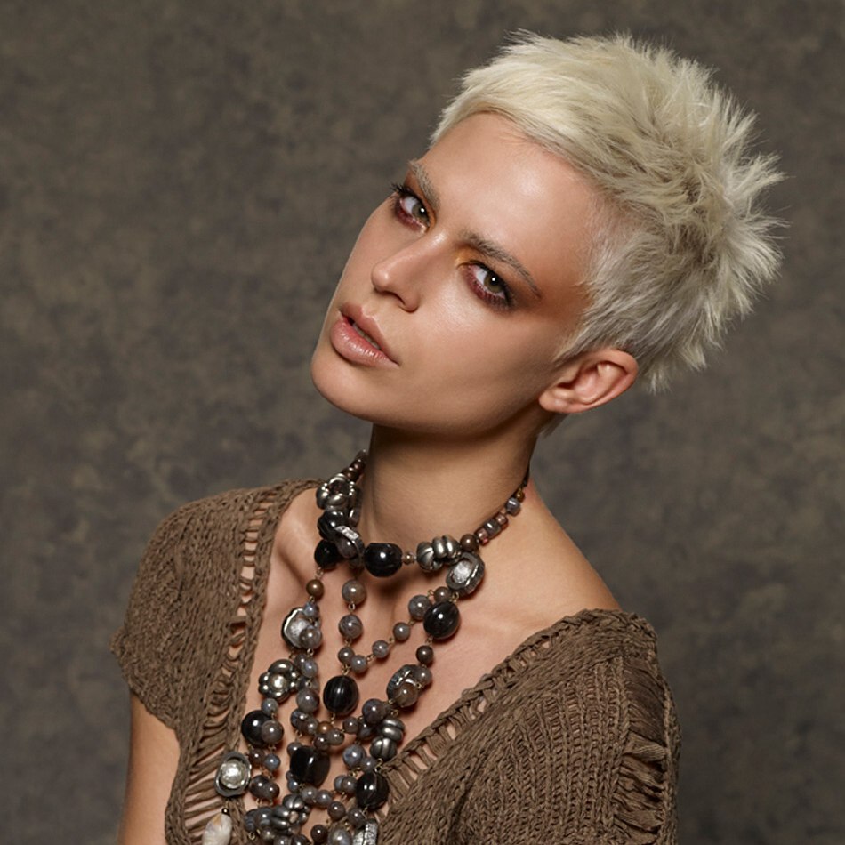 Very Short Hair - Creative Cut And Color