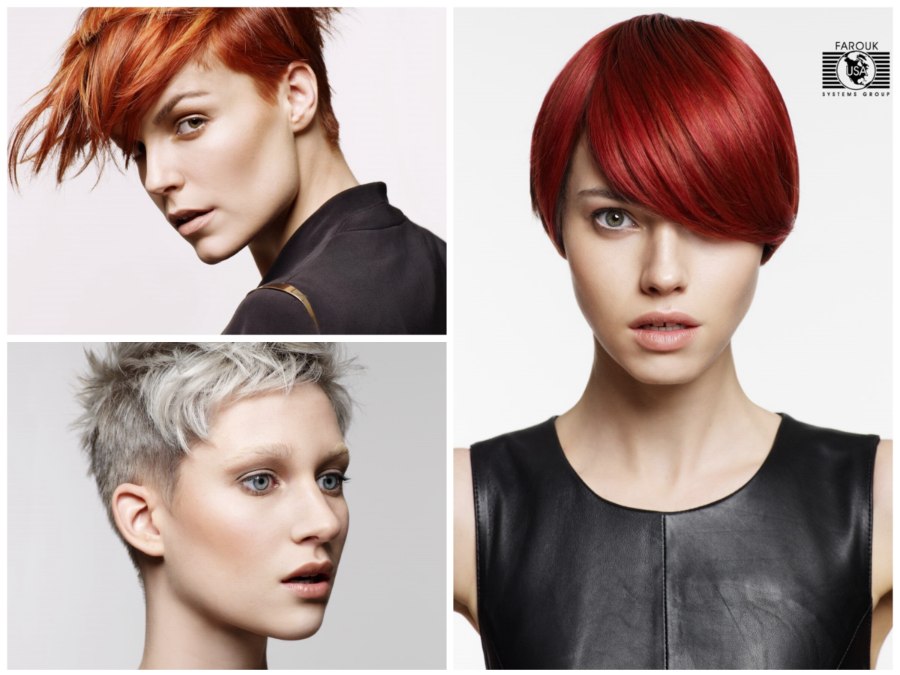 Red Hair Color Trend On Long & Short Hairstyles