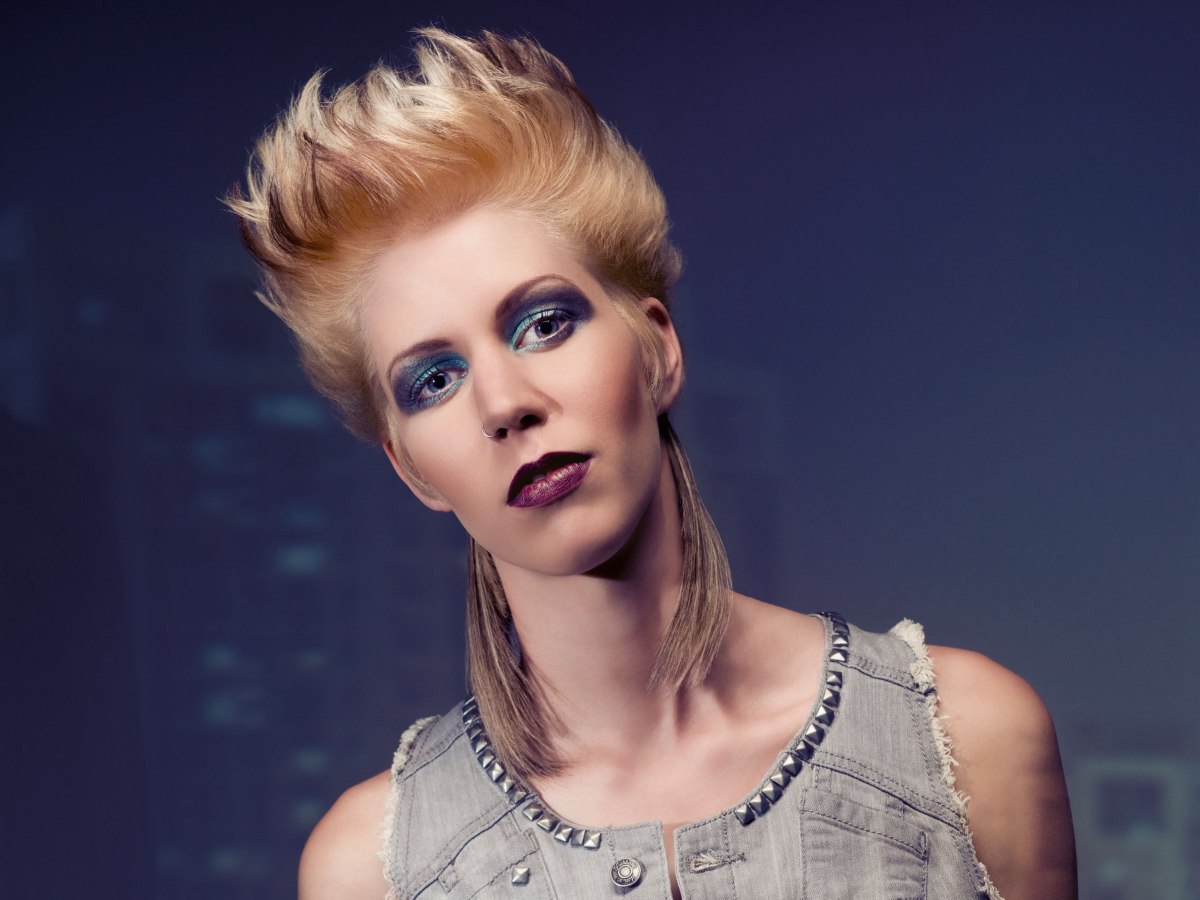 Modern 80s inspired hairstyles that can be messed with