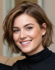 Short bob with layering