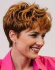 Pixie cut for curly hair