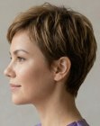 Soft pixie cut
