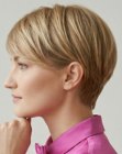 Charming short hair