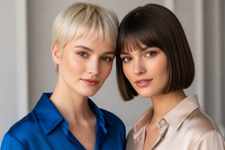 Short hairstyles