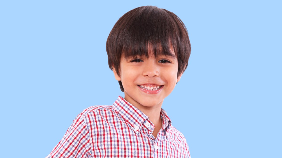 Low Maintenance Haircut With Layers For Little Boys