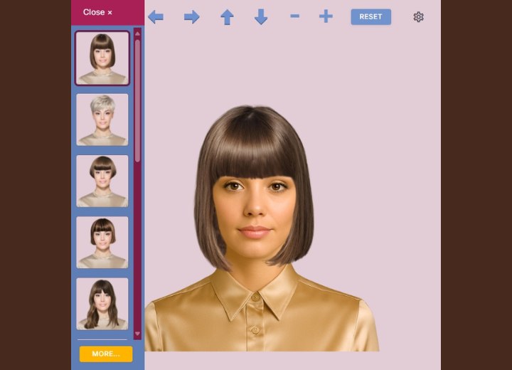 Try on different hairstyles on your photo