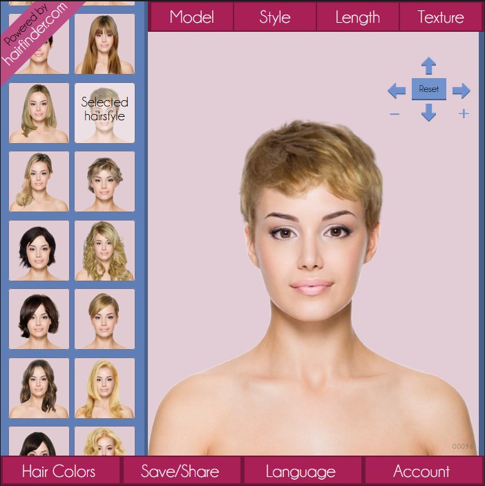 Virtual Hair Makeover Pixie Cut 