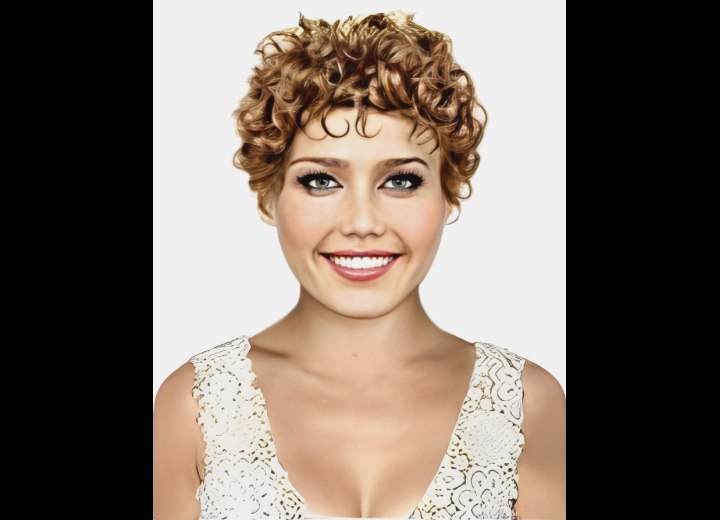 71 Sassy Short Curly Hairstyles To Wear At Any Age! | Short curly hairstyles  for women, Curly hair photos, Short curly haircuts