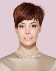 Modern pixie cut