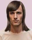 Long hairstyle for men